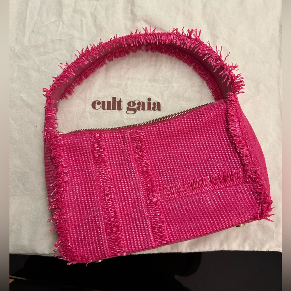 Cult Gaia Pink Shoulder Bag